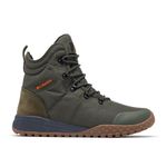 Columbia Men's Fairbanks Omni-Heat Snow Boot, 2024 Deep Olive/Desert Sun, 7.5 UK