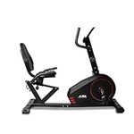 JLL RE200 Recumbent Exercise Bike, Home Use Bike, 8 Levels of Magnetic Resistance, 6 Readout Monitor, 12 Month's Warranty