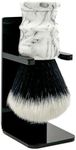 Parker Safety Razor, THE ARCTIC STORM Ultra Soft Synthetic Shaving Brush with Stand