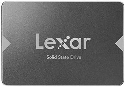 Lexar NS100 2.5” SATA III 6Gb/s Internal 1TB SSD, Solid State Drive, Up to 550MB/s Read, for Laptop, Desktop Computer/PC (LNS100-1TRB)