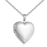 YOUFENG Love Heart Locket Necklace 