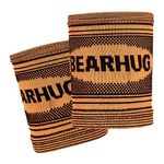 Bearhug Twin Pack Wrist Brace Support - Wrist Supports for Gym, Tennis and Weightlifting - Support Straps for Help with Joint and Muscle Pain Relief, Arthritis Aids and Repetitive Strain Injury, S