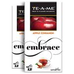 TE-A-ME Apple Cinnamon Tea, 25 Bags (Pack of 2) | Fruit Tea Bags | Caffeine Free | 50 Tea Bags