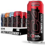 Cellucor C4 Ultimate | Pre Workout Sugar Free Energy Drink Official Variety Pack | Tri-Stim Experience with 300mg Caffeine + TeaCrine + Dynamine | 16oz (Pack of 12)