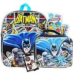 Batman Backpack with Lunch Box for 