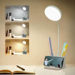 Fulminare LED Desk Lamp Dimmable Table Lamp Reading Lamp with USB Charging Port 3 Colour Mode,Touch Control Eye Caring, Desk Lamp for Study, Work (King)