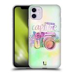 Head Case Designs Capture Memories Floral Shutter Soft Gel Case Compatible With Apple iPhone 11