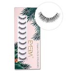 10 pairs False Eyelashes Natural Look 3D Small Face Eyelashes Short Soft Fake Lashes 100% Handmade Lashes Wispies Reusable Eye Lash Transparent Band 1 Pack by EMEDA