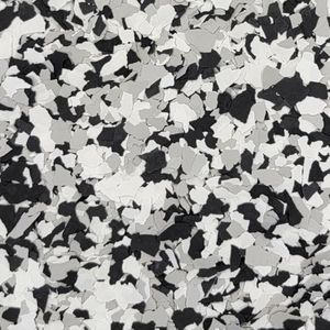 Armor Epoxy Floor Flakes for Interior Concrete Floors - 40 LB Box (Frosted Noir) - Epoxy Paint