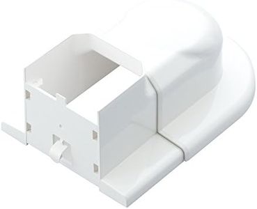 Inaba White removal from the wall through parts such as Electric Works piping decorative cover sliding wall corner beams and walls Sai MWS-75-L-W