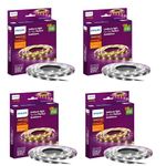 PHILIPS LED Cove Light for Ceiling | 5-Meter LED Strip Light for Home Decoration | CoveGlow, Cool Day Light | Pack of 4 (Driver Required Separately)