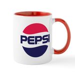 CafePress Pepsi 90S Logo 11 oz (325 ml) Ceramic Coffee Mug