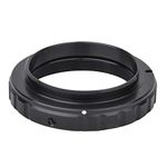 Camera Lens Adapter Ring,Aluminum Alloy M42X0.75 T2 Mount Camera Lens Converter for Nikon DSLR/SLR Digital Camera to Lens/Telescope/Microscope/Expansion Equipment/T2 Bellow Attachment