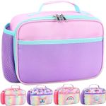 RHCPFOVR Kids Lunch Box for Girls Teens Insulated Lunch Bag Reusable Lunch Tote Kit for School Travel