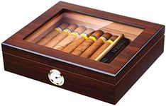 Bald Eagle Handmade Cigar Humidor, 