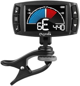 Cherub WMT-560 Rechargeable Guitar Tuner with Metronome, Tone Generator, Tap Tempo