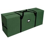 AerWo Christmas Tree Storage Bag Extra Large Christmas Storage Containers, Fits Up to 7.5 Ft Artificial Trees Heavy Duty 600D Oxford Xmas Holiday Tree Bag with Dual Zipper (50” X 20” X 15”)