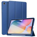 ZtotopCases for 2024/2022/2020 Samsung Galaxy Tab S6 Lite 10.4" Case with Pen Holder,Auto Wake/Sleep,Suitable for Model SM-P625/P620/P619/P615, Blue