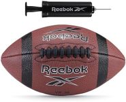 Reebok Elite Recreational Football, Composite Leather, Innovative Soft Grip Technology, Cushion Lining, Includes Pump & Needle, VR-3K Series (Junior)