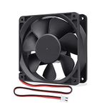 GDSTIME 120mm Fan 120 x 38mm Computer Fan 24V Fan 12038 PC Fan 12CM DC Brushless Cooling Fan 125.1CFM Big Airflow Case Fan Cooler For TV box Game Console Xbox Router