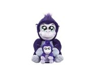 Animagic: Tiki and Toko Gorillas, Super Soft Interactive Gorilla Plushes with Over 100 Sounds and Movements, for Kids Aged 4+