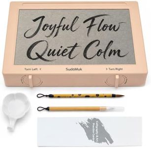 JYN-ANREN Reusable Water Writing Board, 177 Inch Rotating Auto-Drying Magic Canvas, No Ink Eco Pad for All Ages, Indoor & Outdoor Use