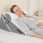 Sasttie Wedge Pillows for Adult, 2P