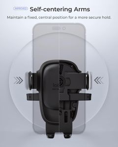 iOttie Easy One Touch 6 Car Phone Mount – Universal Dashboard & Windshield Holder