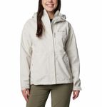 Columbia Womens Hikebound II Rain Jacket, Dark Stone, L