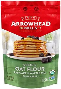 Arrowhead Mills Organic Pancake & Waffle Mix, 22oz, Oat Flour - Case of 6