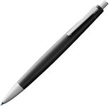 Lamy 2000 black 4-colors - multicoloured ballpoint pen (black, blue, red, green) - with a displayed automatic colour selection - incl M 21 ballpoint refills in black, blue, red & green