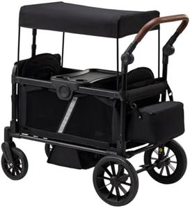 TerraPede Stroller Wagon for 2 Kids, All-Terrain Wagon with Side-Open Door