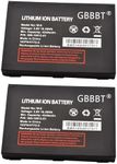 GBBBT W-9 Battery, 4340mAh 3.8V for Verizon Jetpack Compatible with Verizon Jetpack 4G LTE Mobile Hotspot AC791L,Netgear AC810 AT&T Unite Explore 815S Verizon Jetpack AC791L Hotspot (Pack of 2)