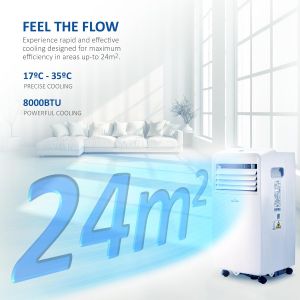 ALLAIR 8000 BTU Portable Air Conditioner – Compact Cooling Unit