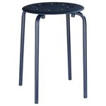 IKEA Marius Home, Study & Office Stool (45 cm, Blue)