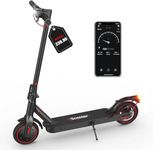 IScooter Electric Scooter, i9 Electric Scooter Adults, 8.5”Solid Tires, 30km Range, 3 Speed Mode, Foldable Electric Scooters with APP, Double Braking System for Adults and Teens