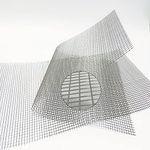 Upgraded 304 Weld Wire Mesh Completely Welded 4 Mesh, 11.8 X 23.6 in(300mm X 600mm), Stainless Mesh Screen 304, Easy to Cut and Make Straight, Wire Mesh Screen Never Rust 2PACK