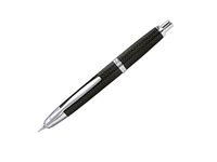 Pilot Vanishing Point Collection Retractable Fountain Pen, Black Carbonesque with Rhodium Accents, Blue Ink, Fine Nib (60146)