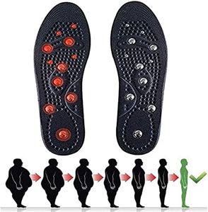 Magnetic Shoe Insoles, Magnetic Foot Acupuncture Point Therapy, Magnetic Insoles, Reflexology for Pain Relief, Magnetic Massage, Washable