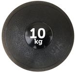 Kobo Slam Ball 10 Kg (Dead Bounce)- Classic, Strength & Conditioning Cross Training WODs, Plyometric & Core Training, Squats, Lunges, Wall Exercises (Imported)