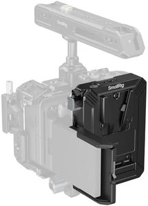 SMALLRIG V Mount Battery Plate with LCD Screen Protector, D-Tap & USB-C Supply, Compact Camera Video Rig for Mirrorless/DSLR, for NEEWER V Mount Battery PS099E