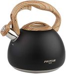 POLIVIAR Tea Kettle, Black Ti Stove