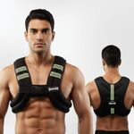 Aurion 5kg Weighted Vest for Men & Women | Training & Running - Breathable Neoprene Workout Jacket with Adjustable Buckles, Padded Shoulders, Safety Strips & Mesh Storage | Durable & Comfortable