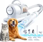 Neakasa P1 Pro Pet Grooming Kit & Vacuum Suction 99% Pet Hair, Professional Clippers with 5 Proven Grooming Tools for Dog and Cat
