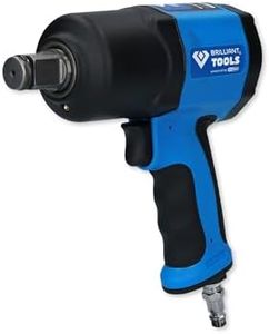 BRILLIANT TOOLS BT160200 3/4 inch Pneumatic Impact Wrench, 1800 Nm [Powered by KS Tools]