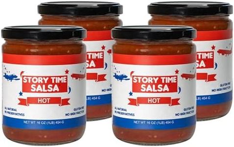 Story Time Salsa – San Marzano Fresh Tomato Salsa - All Natural, Sugar Free, Gourmet Small Batch, No Preservatives