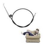 1 Pcs Replacement Metal Recliner Cable,Sofa Recliner Cable Metal Recliner Replacement Recliner Chair,Universal Recliner Cable Pull Handle Replacement Parts for Chair Reclining Sofa Armchair Recliner