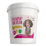 Pawbits Peanut Butter for Dogs - Giant 1KG 100% Natural Pure Protein Dog & Puppy Treat - UK Made with No Added Oil, Sugar, Salt, or Xylitol (Peanut Butter)