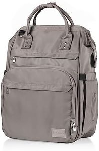 BRONCO Nurse Backpack Laptop Backpack, Stylish Nursing Backpack with USB Charging Port & 15.6 Inch Laptop Bag Pocket