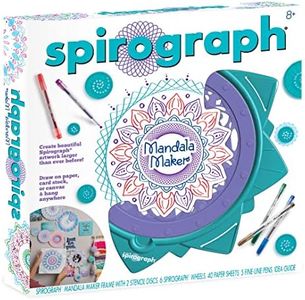Spirograph Mandala, SP201, One Size, Multicolor